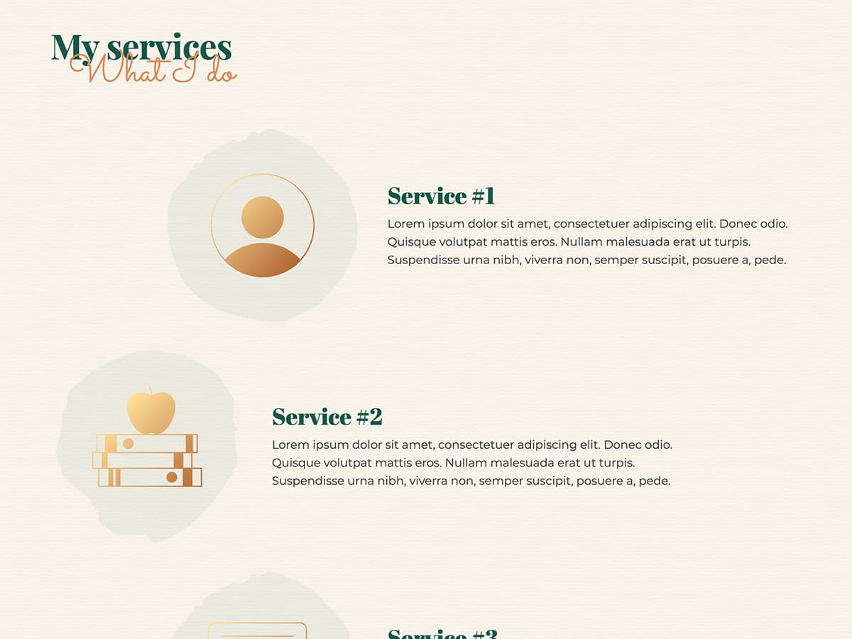 Golden Makeswift personal template services