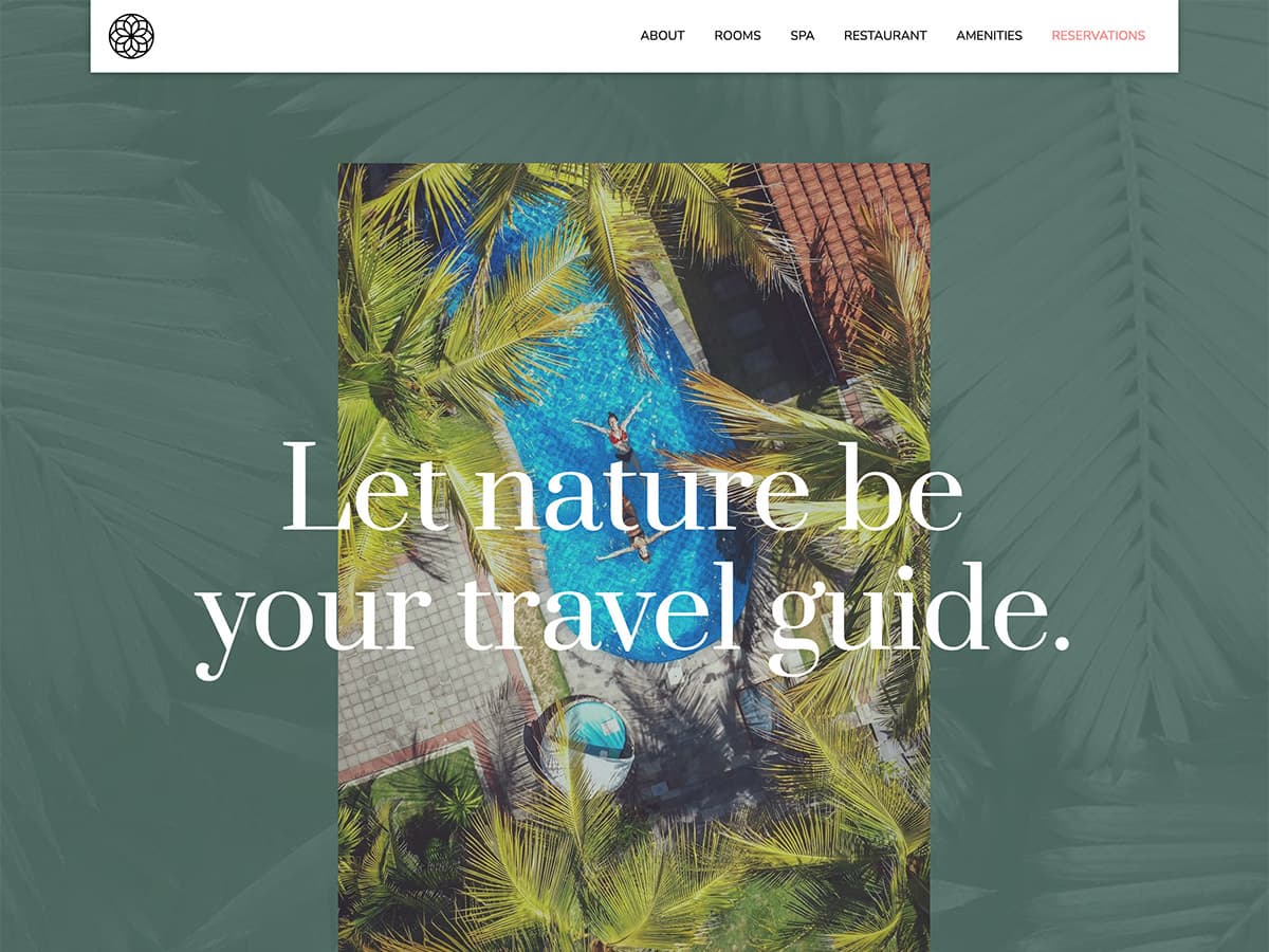 Overnight Makeswift Business template home hero