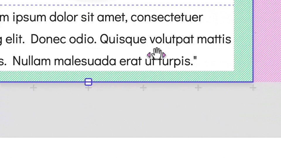 Updated spacing handles