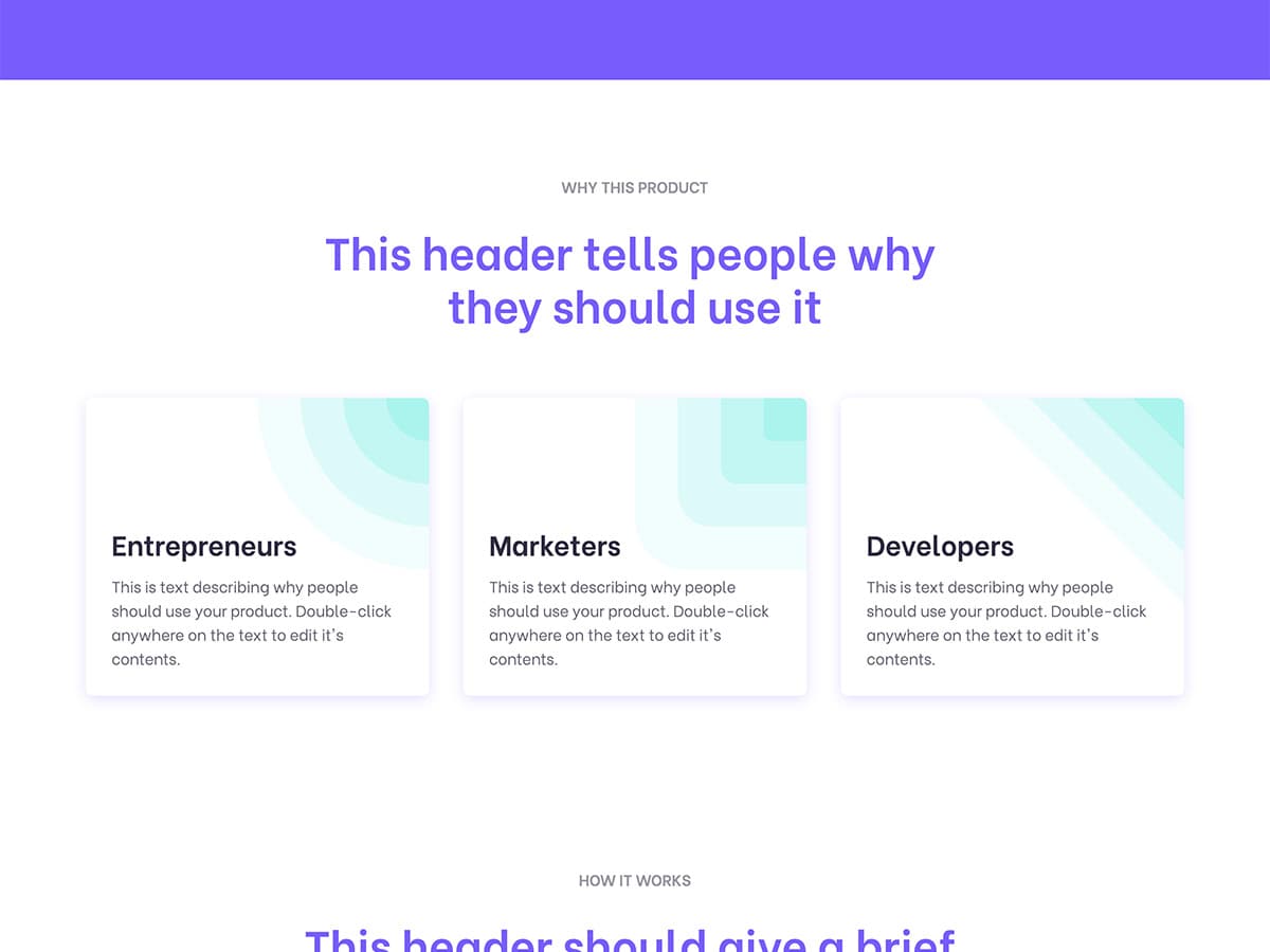 Spark Makeswift startup template user types